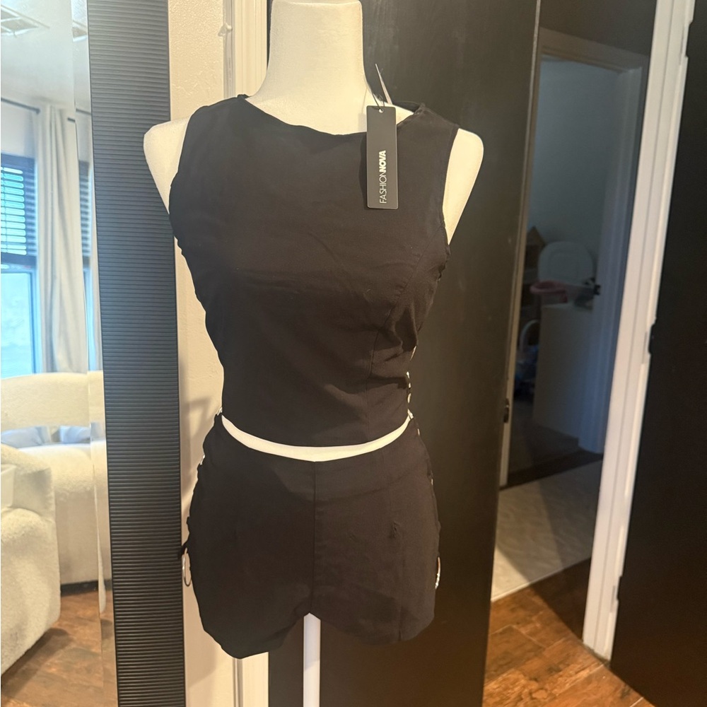 Fashion Nova Black Jumpsuit